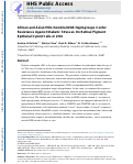 Cover page: African and Asian Mitochondrial DNA Haplogroups Confer Resistance Against Diabetic Stresses on Retinal Pigment Epithelial Cybrid Cells In Vitro