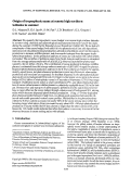 Cover page: Origin of tropospheric ozone at remote high northern latitudes in summer