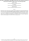 Cover page: The effect of orthographic relationships, lexical status and contextual constraint on visual word recognition: Evidence from event-related potentials