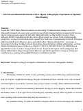 Cover page: CicLAvia and Human Infrastructure in Los Angeles: Ethnographic Experiments in Equitable Bike Planning