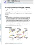 Cover page: One‐pot Multienzyme (OPME) Chemoenzymatic Synthesis of Brain Ganglioside Glycans with Human ST3GAL II Expressed in E. coli