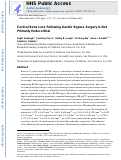 Cover page: Cortical Bone Loss Following Gastric Bypass Surgery Is Not Primarily Endocortical