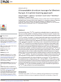 Cover page: A bioavailable strontium isoscape for Western Europe: A machine learning approach.