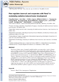 Cover page: Pten Regulates Aurora-A and Cooperates with Fbxw7 in Modulating Radiation-Induced Tumor Development