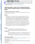 Cover page: PPM1D phosphatase, a target of p53 and RBM38 RNA-binding protein, inhibits p53 mRNA translation via dephosphorylation of RBM38