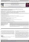 Cover page: Consistency checks to improve measurement with the Positive and Negative Syndrome Scale (PANSS)