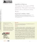 Cover page: Therapeutic Potential of PTB Inhibition Through Converting Glial Cells to Neurons in the Brain