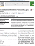 Cover page: All-trans retinoic acid ameliorates glycemic control in diabetic mice via modulating pancreatic islet production of vascular endothelial growth factor-A