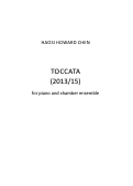 Cover page: Toccata