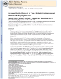 Cover page: Increased cortical porosity in type 2 diabetic postmenopausal women with fragility fractures