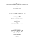 Cover page: Decentering the Hexagon: Towards a sociolinguistically informed French language curriculum