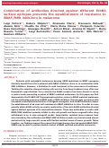 Cover page: Combination of antibodies directed against different ErbB3 surface epitopes prevents the establishment of resistance to BRAF/MEK inhibitors in melanoma