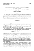 Cover page: Hitting times for random walks on vertex-transitive graphs