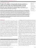 Cover page: Single-cell analysis in hypersaline brines predicts a water-activity limit of microbial anabolic activity.