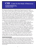 Cover page: Voter Satisfaction and Electoral Systems:  Does Preferential Voting in Candidate-Centered Systems Make A Difference