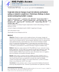 Cover page: Surgically Induced Changes in Gut Microbiome and Hedonic Eating as Related to Weight Loss