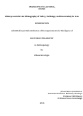 Cover page: Kidneys on Sale? An Ethnography of Policy, Exchange, and Uncertainty in Iran