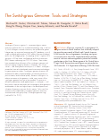 Cover page: The Switchgrass Genome: Tools and Strategies