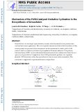 Cover page: Mechanism of the P450-Catalyzed Oxidative Cyclization in the Biosynthesis of Griseofulvin