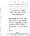 Cover page: Accelerating Optical Absorption Spectra and Exciton Energy Computation via Interpolative Separable Density Fitting