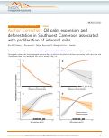 Cover page: Author Correction: Oil palm expansion and deforestation in Southwest Cameroon associated with proliferation of informal mills