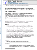 Cover page: Does Integrating Family Planning into HIV Services Improve Gender Equitable Attitudes? Results from a Cluster Randomized Trial in Nyanza, Kenya