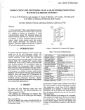 Cover page: Fabrication and Test Results of a Nb3Sn Superconducting Racetrack Dipole Magnet