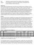 Cover page: Analyzing occupancy profiles from a lighting controls field study