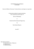 Cover page: Urban Air Pollution: Wastewater Treatment Sources and Impacts on Agriculture