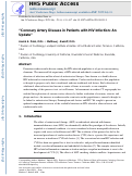 Cover page: Coronary Artery Disease in Patients with HIV Infection: An Update