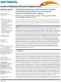 Cover page: Stabilization Mechanisms and Decomposition Potential of Eroded Soil Organic Matter Pools in Temperate Forests of the Sierra Nevada, California