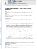 Cover page: Targeted Proteomic Analysis of Small GTPases in Murine Adipogenesis.