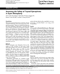 Cover page: Assessing the Safety of Topical Epinephrine in Open Rhinoplasty.