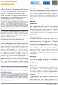 Cover page: A Pilot Trial for Prevention of Hepatitis C Virus Transmission From Donor to Organ Transplant Recipient With Short-Course Glecaprevir/Pibrentasvir