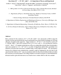 Cover page: Reactions of C+ + Cl−, Br−, and I−—A comparison of theory and experiment