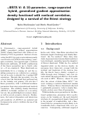 Cover page: ωB97X-V: A 10-parameter, range-separated hybrid, generalized gradient approximation density functional with nonlocal correlation, designed by a survival-of-the-fittest strategy