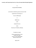 Cover page: Geometry and Conservation Laws for a Class of Second-Order Parabolic Equations