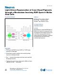 Cover page: Light-Driven Regeneration of Cone Visual Pigments through a Mechanism Involving RGR Opsin in Müller Glial Cells