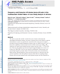 Cover page: Frequency and Character of Extreme Aerosol Events in the Southwestern United States: A Case Study Analysis in Arizona