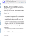 Cover page: Adaptive methods for stochastic differential equations via natural embeddings and rejection sampling with memory