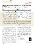 Cover page: Defining the Cell Surface Cysteinome Using Two-Step Enrichment Proteomics