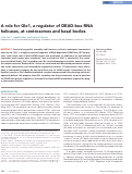 Cover page: A role for Gle1, a regulator of DEAD-box RNA helicases, at centrosomes and basal bodies