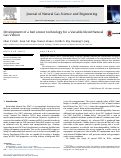 Cover page: Development of a fuel sensor technology for a Variable-blend Natural Gas Vehicle