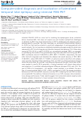 Cover page: Computer-Aided Diagnosis and Localization of Lateralized Temporal Lobe Epilepsy Using Interictal FDG-PET