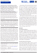 Cover page: Antiretroviral Concentrations in Hair Strongly Predict Virologic Response in a Large Human Immunodeficiency Virus Treatment-naive Clinical Trial