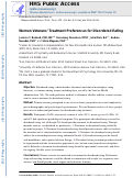 Cover page: Women Veterans’ Treatment Preferences for Disordered Eating