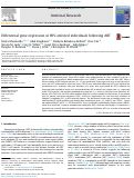 Cover page: Differential gene expression in HIV-infected individuals following ART