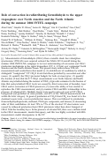 Cover page: Role of convection in redistributing formaldehyde to the upper troposphere over North America and the North Atlantic during the summer 2004 INTEX campaign