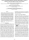 Cover page: Concrete and Imagined Simulation of Situation Models Enhances Transfer of Solutions to Structurally Different Algebra Word Problems