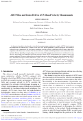 Cover page: ADCP Bias and Stokes Drift in AUV-Based Velocity Measurements